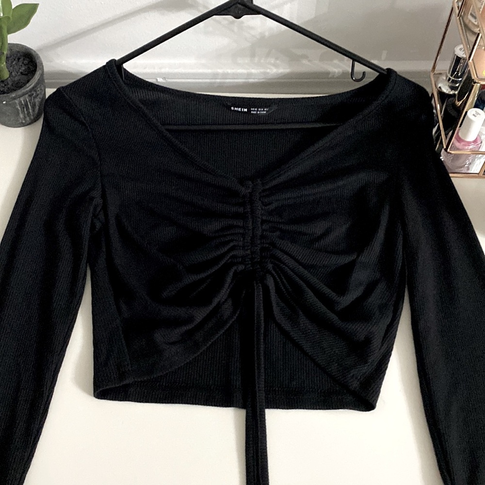 Black long sleeved shirt